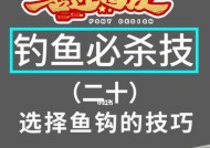 如何选择合适的鱼钩大小？钓鱼技巧中鱼钩选择的常见问题有哪些？