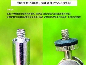 钓鱼挂螺丝的技巧（轻松搞定居家维修，全方位教您如何挂螺丝）