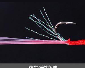 海竿串钩拟饵钓鱼技巧与方法（用钓竿和适合的饵料提高钓鱼的成功率）  第1张