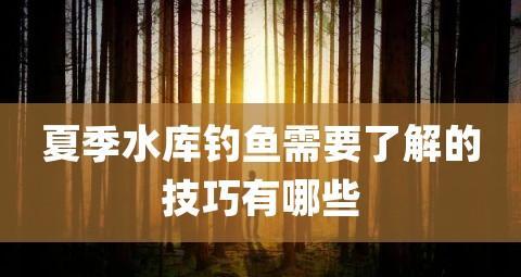 冬天钓鱼有哪些技巧？如何提高冬季钓鱼的成功率？  第2张